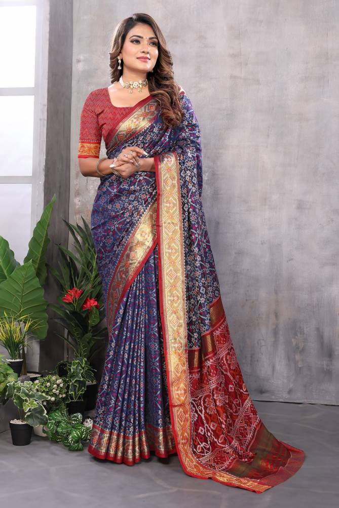 SRC Radha Rani Soft Weaving Patola Wedding Sarees Wholesale Price In Surat
